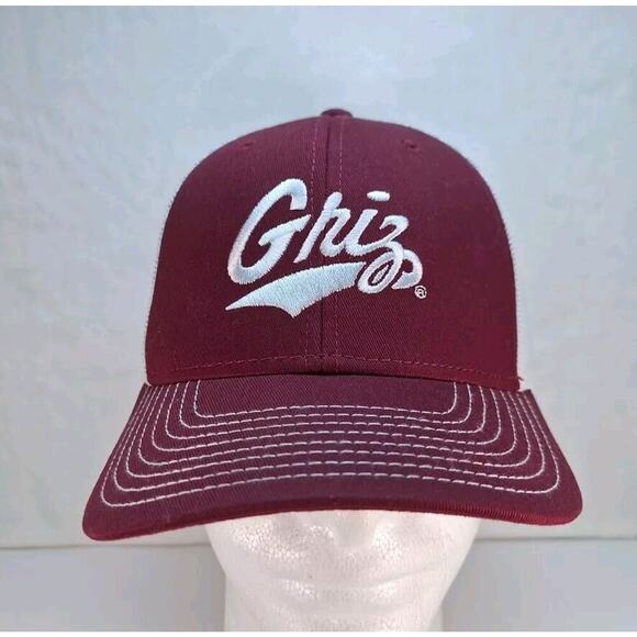 Montana Grizzly Trucker Hat Cap Snapback Meshback The Game - Picture 1 of 8